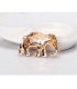 SB159 - Exotic style oil alloy elephant brooch